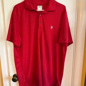 Izod Men's Vibrant Red Polo Shirt